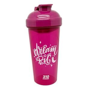 NEW 310 Nutrition Bright Pink Dream Big Shaker Cup Tumbler